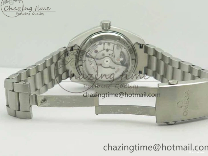 1230 Sleek Planet Ocean Professional Ceramic Bezel 42mm 1:1 MK Best Edition Silver Markers On SS Bracelet A 8085